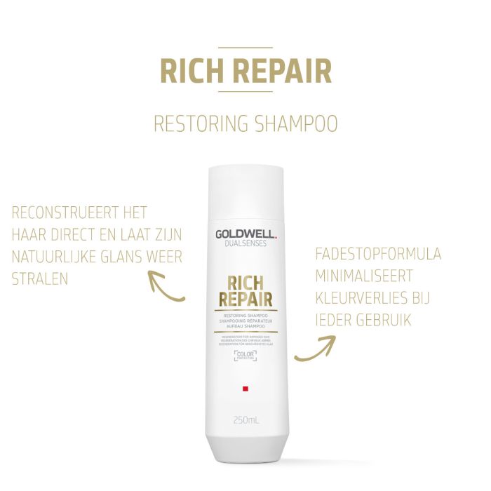 Goldwell Dualsenses Rich Repair Restoring Shampoo (250 ml)